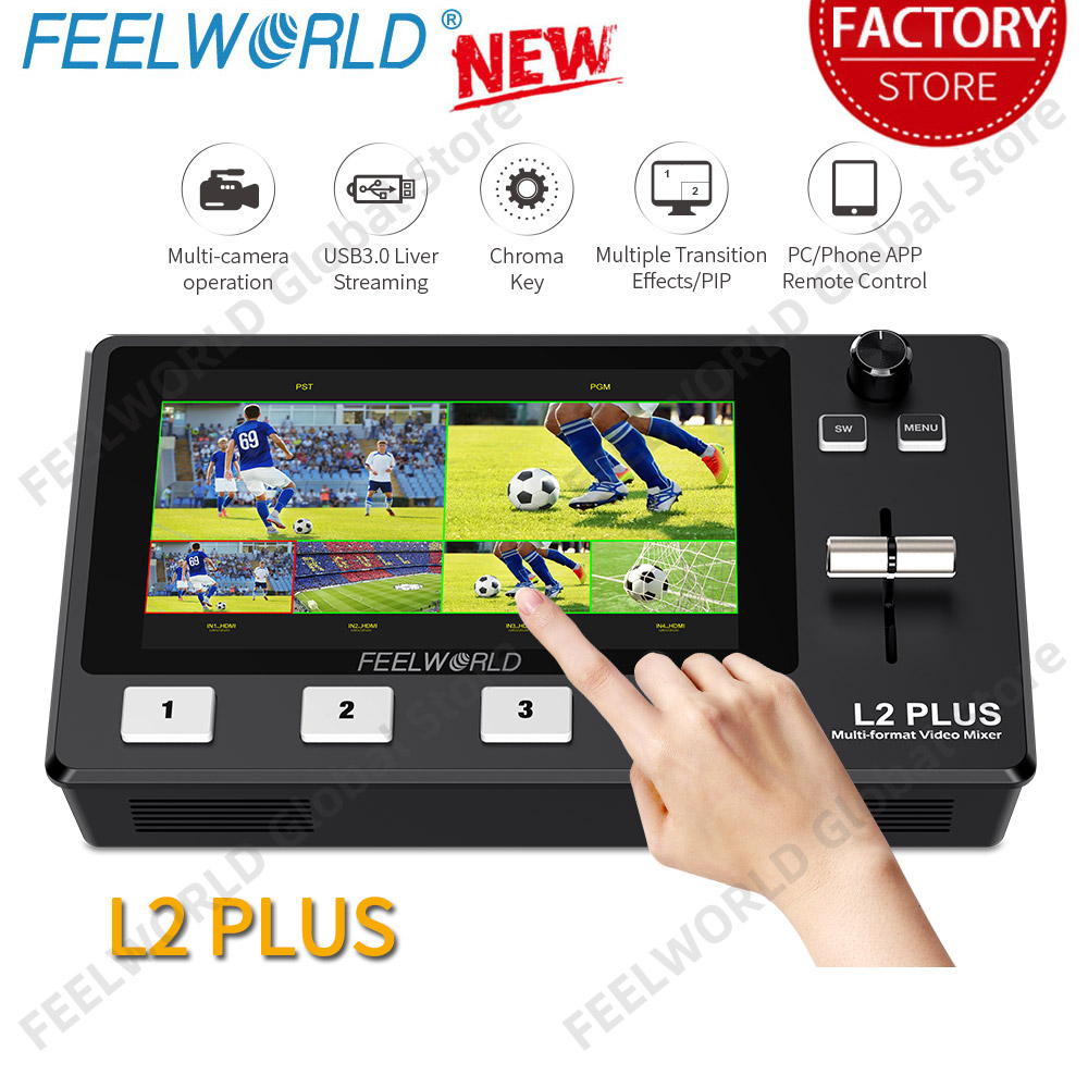 Hdmi Cable - Do Brasil-Multi-Camera Video Mixer Switcher, Touch