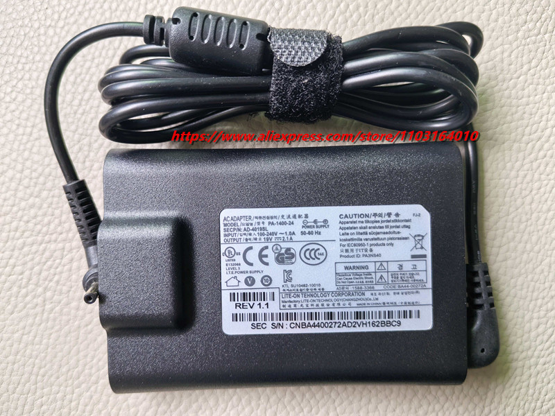 Novo Adaptador AC Original 19V - Laptop Charger avaliação e preço