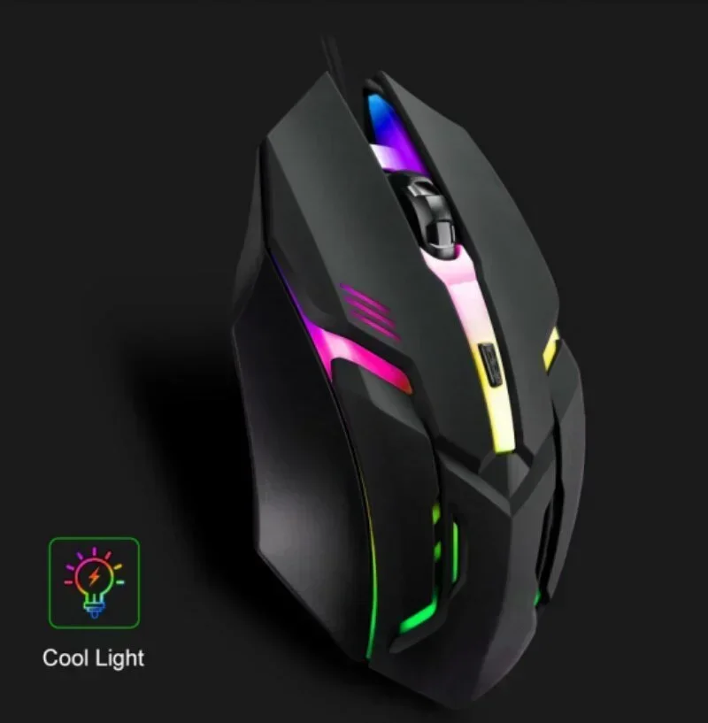 Novo e moderno rato de jogos e - Laptop Mouse avaliação e preço