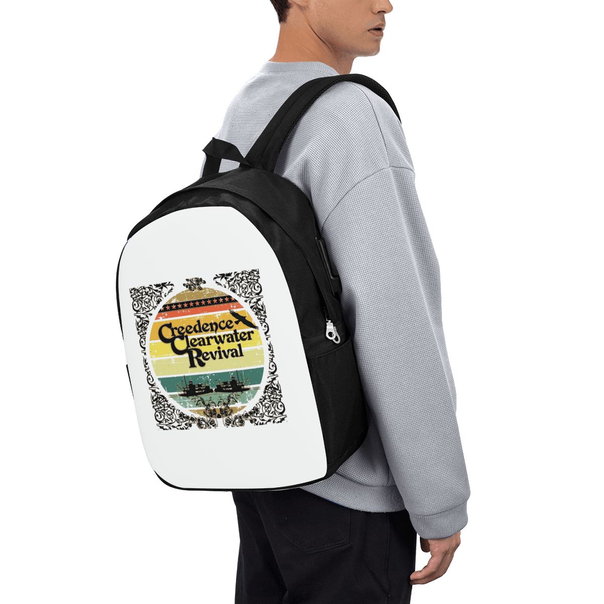 Mochila Creedence Clearwater R - Laptop Bag avaliação e preço