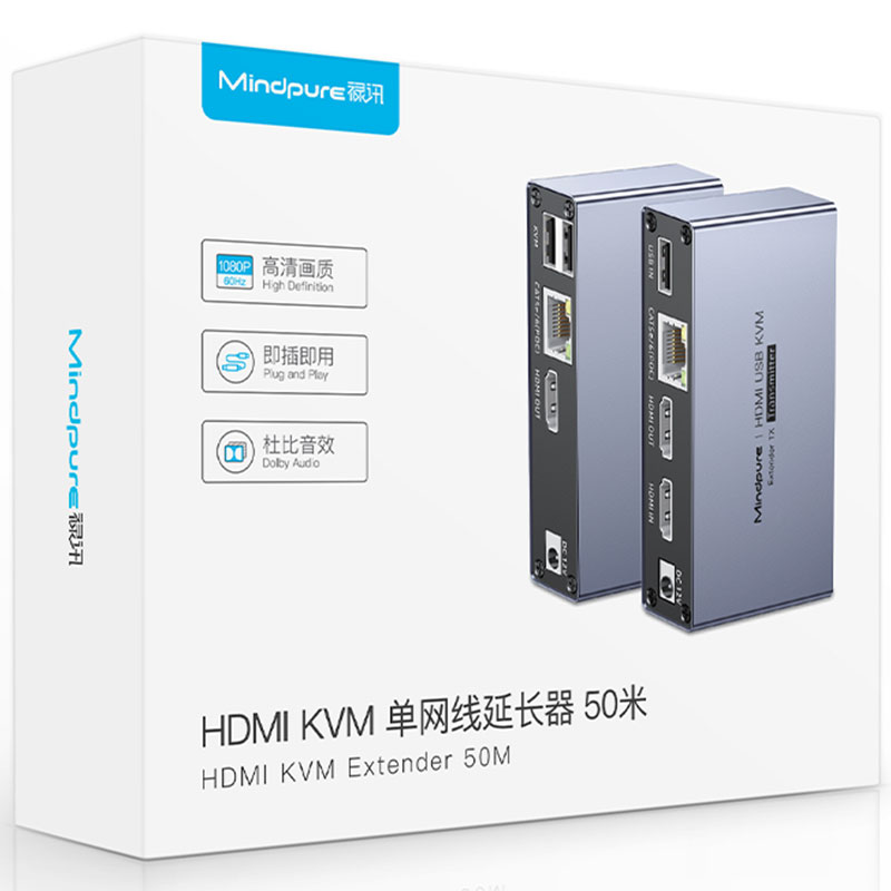 Extensor KVM HDMI USB Mindpure - Hdmi Cable avaliação e preço
